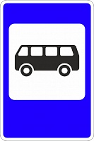 5.16 Место остановки автобуса и (или) троллейбуса